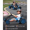 24V Go Kart for Kids 8+ Years,300W*2 Extra Powerful Motors,8.1MPH High Speed Drifting with Power Display - 3 of 4