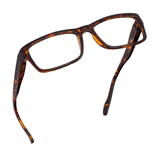 L Tortoise  Trendy Rectangular Brown glasses- IZIPIZI