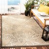 Courtyard CY2726 UV & Stain Resistant Non-Shedding Power Loomed Indoor/Outdoor Rugs - Safavieh - 2 of 4