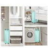Unique Bargains Laundry Hamper with Wheels with Handle 27" Tall 1 Pc - 2 of 4