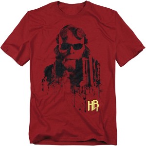 Hellboy Ii Splatter Gun Adult T-Shirt - 1 of 4