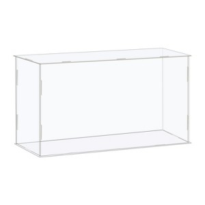 Unique Bargains Acrylic Self-Assembly Dustproof Toy Collectibles Showcase - 1 of 3