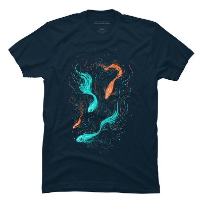 Men's Design By Humans Neon Float By StevenToang T-Shirt