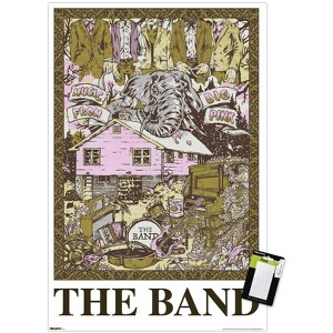 Trends International The Band - The Music From Big Pink Unframed Wall Poster Print White Mounts Bundle 14.725" x 22.375" - 1 of 4