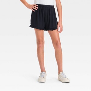 Girls' Ruffle Shorts - art class™ - 1 of 3