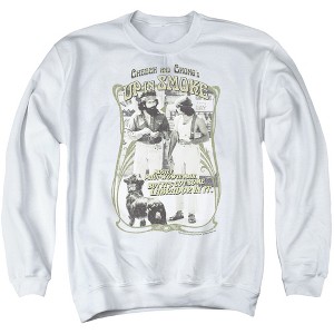Up In Smoke Labrador Adult Crewneck Sweatshirt - 1 of 4