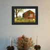 "Flag Barn" By Billy Jacobs, Ready to Hang Framed Print, Black Frame - 3 of 4