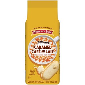 Pepperidge Farm Milano Caramel Café Au Lait Cookies - 5.6oz - 1 of 4