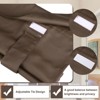 Unique Bargains Tie Up Blackout Privacy Door Curtain 1 Panel - 4 of 4