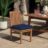 ARDEN Foam Outdoor Round Back Seat Cushion, 20 x 19, made with ProFoam, Rain-proof, Fade Resistant - 2 of 4