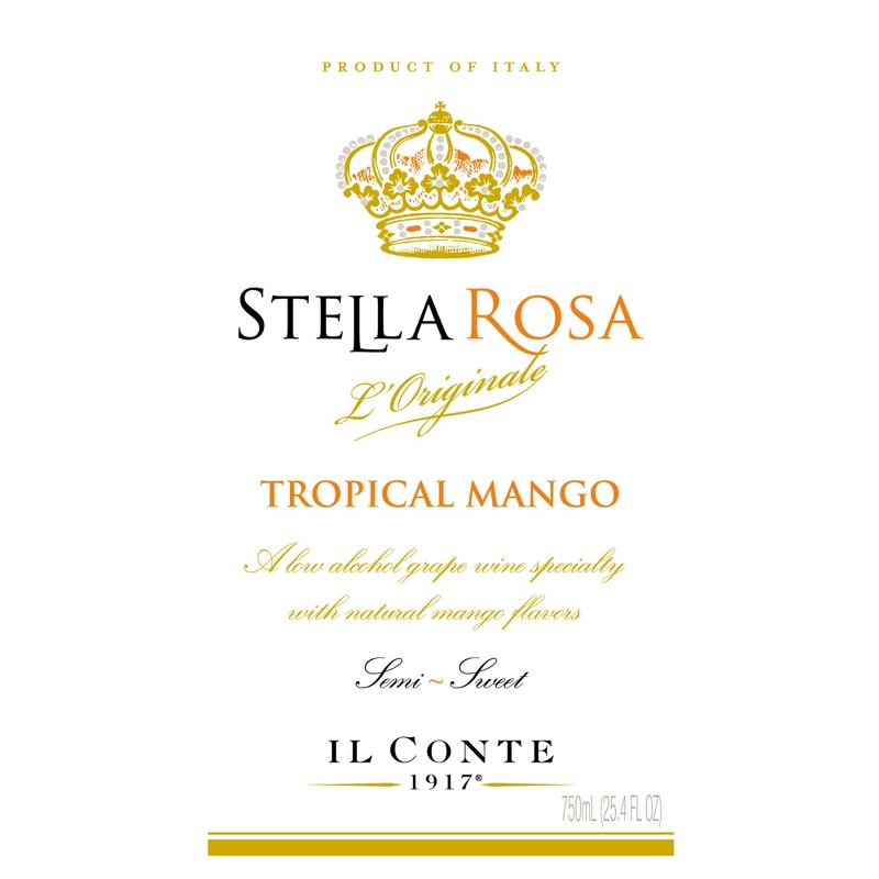 Stella Rosa Tropical Mango White Wine - 750ml Bottle, 4 of 14