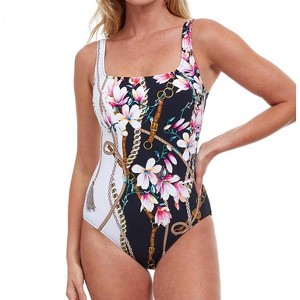 Women's Square Neck One Piece Swimsuit - Gottex - 1 of 4