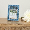 Saro Lifestyle Moroccan Mosaic Bone Photo Frame - 4 of 4
