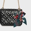 Unique Bargains Long Scarf Ribbon Bow Handbag Charm 1 Pc - 2 of 4