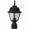 Craftmade Lighting CAST ALUMINUM 1 - Light Post Light in  Textured Black - 2 of 2