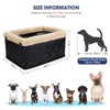 JOEJOY Dog Car Seat for Small Dogs, Deluxe Dog Booster Car Seats with Metal Frame, Puppy Car Seat, Dog Car seat for Pets Up to 15lbs - 2 of 4