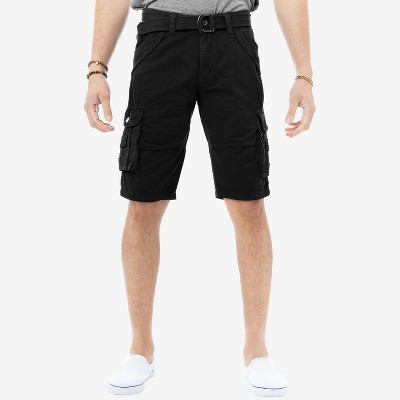 X RAY Men's Classic Fit 12.5" Inseam Knee Length Cargo Shorts (Big & Tall)