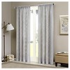 Clarissa Diamond Sheer Curtain Panel - 4 of 4