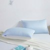PDTEND 2-Pack Cooling Bed Pillows – Ice-Silk Fabric, Ergonomic Neck Support - 2 of 4