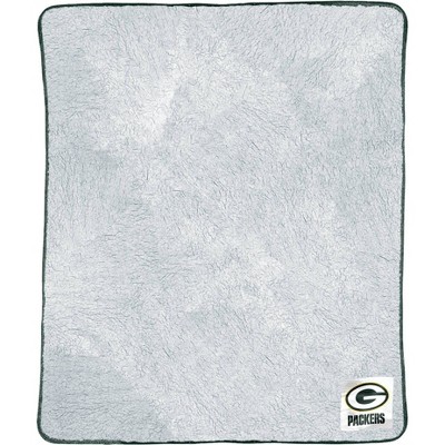 NFL Green Bay Packers Two-Tone Sherpa Throw Blanket