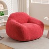 Gaming Bean Bag Chair,Teddy Fabric Lazy Sofa Bean Bag Chair,Bean Bag Sofa With Armrests,Memory Foam Filler Bean Bag Chair-Cuddlewood - 2 of 4