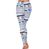 Women's One Size Fits Most Printed Leggings - One Size Fits Most - White Mark - 3 of 3