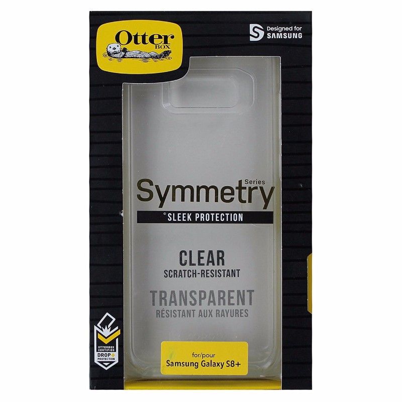 OtterBox Symmetry Case Cover For Samsung Galaxy S8+ (Plus) Smartphone - Clear, 1 of 2