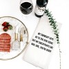 2pk Cotton Chocolate & Wine Kitchen Towels - Wildwood Landing: Dish Drying & Cleaning, Tea Towels, 100% Cotton, 30"x30" - 3 of 4
