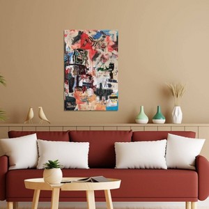 iCanvas Crazy Crazy by PinkPankPunk Canvas Print Wall Art - 1 of 3