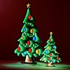 Tree w/Ornament Ekkolight 47"H - 3 of 4