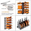 DOMETOUR Pots and Pans Organizers Pan Racks, Kitchen Storage Rack Adjustable Pot Lid Holders Cookware Organizers - 3 of 4