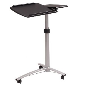 Karl Home 29 inch H x 25 inch W Laptop Cart with Wheels - 1 of 4