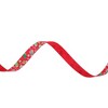 Unique Bargains Gift Wrap Ribbons Polyester Red 179.13"x0.39" 1 Pc - 4 of 4