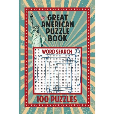 Great American Puzzle Book - (Great American Puzzle Books) by  Applewood Books (Paperback)