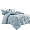 Esca Justine  Warm & Cozy 7pc Comforter Set:1 Comforter, 2 Shams, 2 Cushions, 1 Decorative Pillow, 1 Breakfast Pillow - 2 of 4