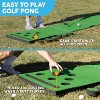 MD Sports Big Sky 12' Pong Golf Putting Mat with 12 Cup Covers - 3 of 4
