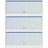 Paris DocuGard 8.5" x 11" Business Security Check In Middle 24 lbs. Blue 500 Sheets/Ream (PRB04539) - 2 of 2