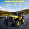 24V 2-Seater Kids Ride On Truck Car with Remote Control, Powered Electric Vehicles, 2WD Dual Motors Vehicle with LED Light Music for Boys and Girls - 3 of 4