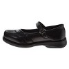 French Toast Toddler Girls School Shoes with Buckle Flower Details - 2 of 4
