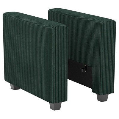 Belffin Corduroy Armrests Modular Sectional Couch Module Parts Convertible Modern Sectional Sofa Couch