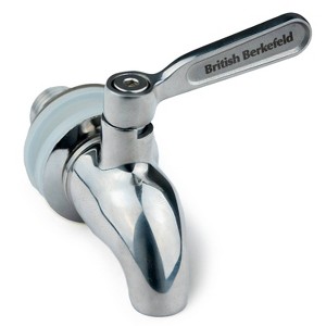 Doulton Stainless Steel Spigot Tap for Gravity Drinking Water Filter Housing, Fits British Berkefeld and All Gravity Filter Systems - 1 of 4