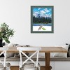 18"x22" Opening Size Upcycled Wood Picture Frame Art Teal/Gray - Amanti Art - 4 of 4