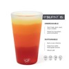 Silipint: Silicone Pint Glasses: 4 pk - 2 Marigold & 2 Habiscus - 4 of 4
