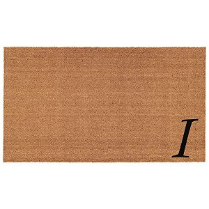 Calloway Mills 153621830I Urban Chic Monogram Doormat 17" x 29" (Letter I) - 1 of 2