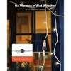 SUGIFT Christmas String Lights, 200 LED 76 ft Warm White, Connect up to 4 Sets, 8 Modes w/ Memory, IP44 Waterproof for Tree/Patio - 4 of 4