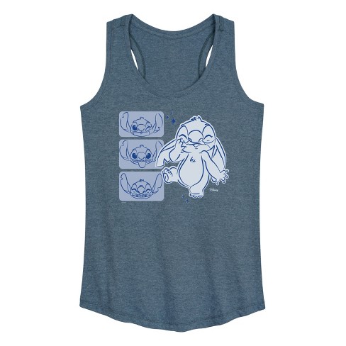 Women's - Disney - Lilo & Stitch Graphic Racerback Tank - image 1 of 4