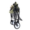 Collapsible Foldable Wagon Cart Beach Wagon Heavy Duty Utility Cart  For For Camping With 3Pcs Plastic Liner Bag - 2 of 4