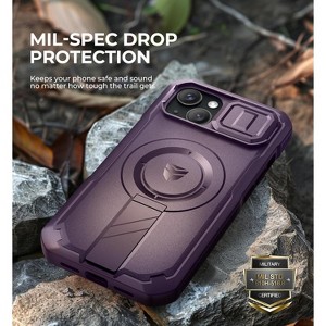 Dexnor for iPhone 15 Case with Slide Camera Cover - 1 of 3