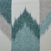 Sapphtopaz Alpine Cotton Shower Curtain, 72x72" Abstract Chevron Print Shower Curtain for Bathroom, Cotton Printed Curtain - 2 of 4