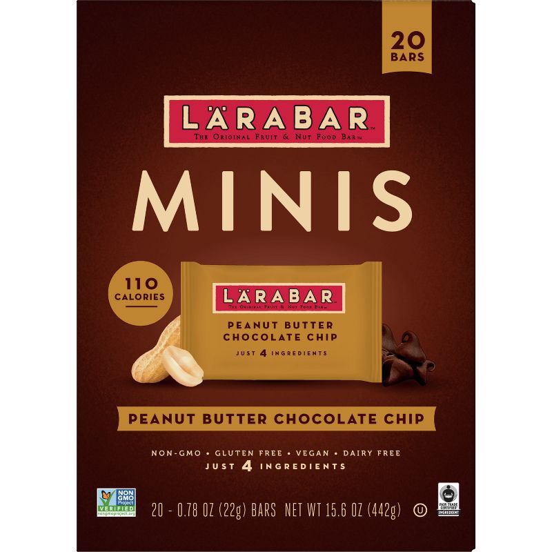 Larabar Mini&#39;s Peanut Butter Chocolate Chip - 15.6oz, 5 of 15